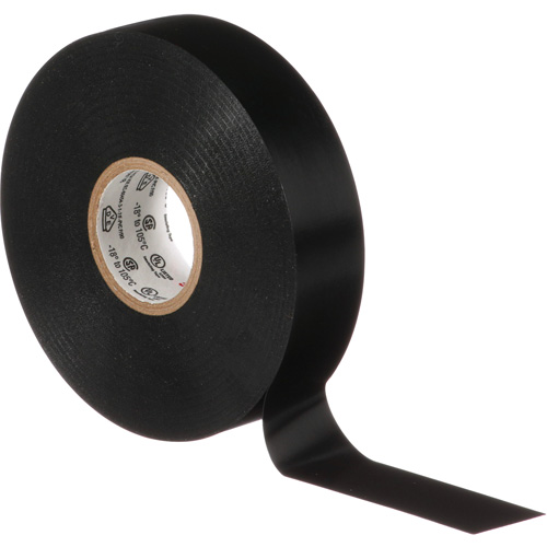 Scotch&reg; Super 88 Tape, 19 mm (3/4") x 20.1 m (66'), Black, 8.5 mils Distribution Jean Lapalme