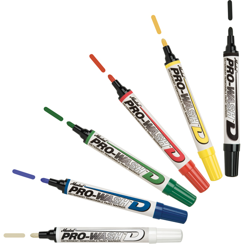 Paint-Riter&reg;+ Water Removable Paint Marker, Liquid, Red Distribution Jean Lapalme