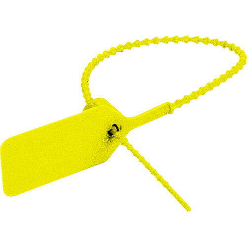 Pull-Tite II Embossed Security Seal – Sealed Do Not Remove, 9", Plastic, Pull-Through Distribution Jean Lapalme