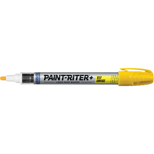 Marqueur pour surfaces huileuses Paint-Riter +, Liquide, Jaune Distribution Jean Lapalme
