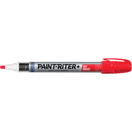 Marqueur pour surfaces huileuses Paint-Riter +, Liquide, Rouge Distribution Jean Lapalme