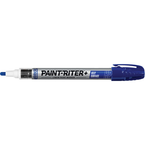 Marqueur pour surfaces huileuses Paint-Riter +, Liquide, Bleu Distribution Jean Lapalme