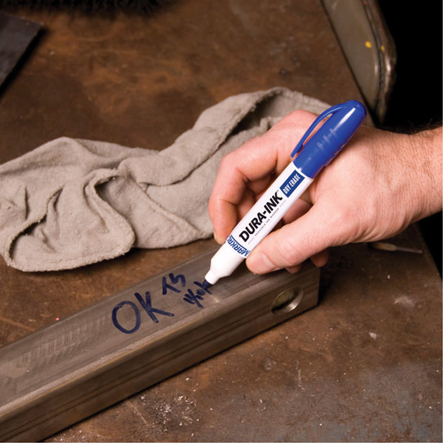 Dura-Ink&reg; Dry Erase Ink Markers, Blue, Bullet Tip Distribution Jean Lapalme
