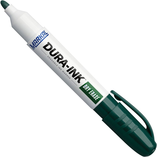 Dura-Ink&reg; Dry Erase Ink Markers, Green, Bullet Tip Distribution Jean Lapalme