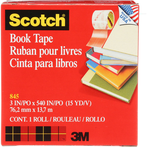 Scotch&reg; Book Repair Tape Distribution Jean Lapalme