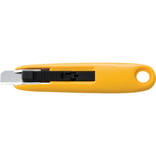 Compact Self-Retracting Safety Knife, 11 mm, Carbon Steel, Plastic Handle Distribution Jean Lapalme