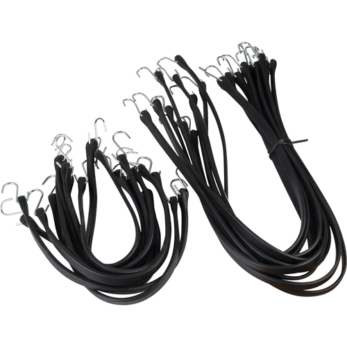 Rubber Tie Down Set, 21" Distribution Jean Lapalme