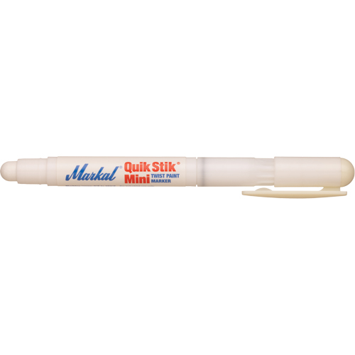 Quik Stik&reg; Mini Paint Marker, Solid Stick, White Distribution Jean Lapalme