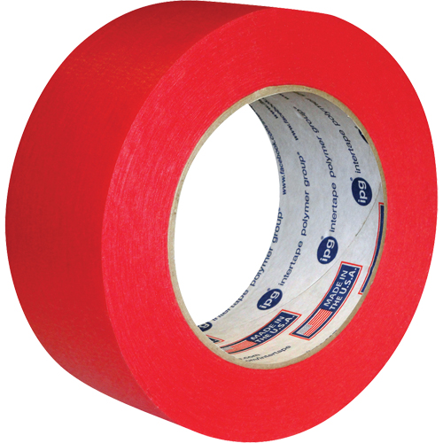 Utility Grade Coloured Masking Tape, 18 mm (3/4") x 55 m (180'), Red Distribution Jean Lapalme