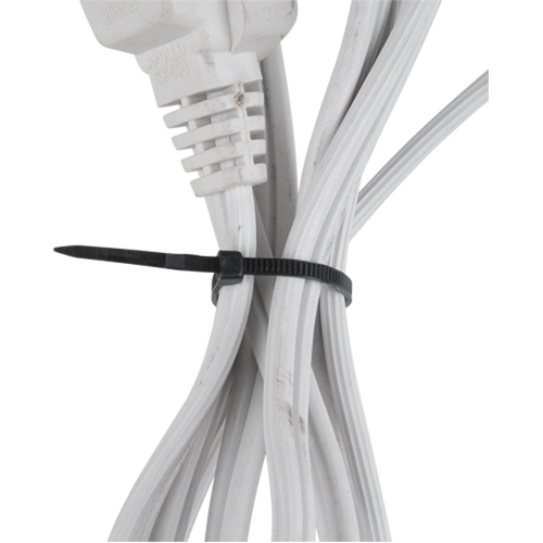 Cable Ties, 4" Long, 18 lbs. Tensile Strength, Black Distribution Jean Lapalme