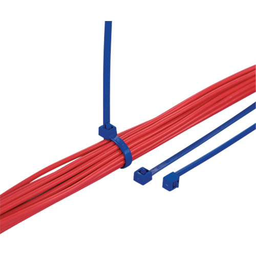 Metal Detectable Cable Ties, 15-2/5" L, 50 lbs. Tensile Strength Distribution Jean Lapalme