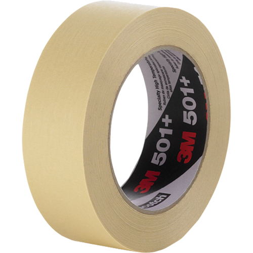 Ruban-cache pour temp&eacute;rature &eacute;lev&eacute;e 501+, 18 mm (3/4") x 55 m (180'), Havane Distribution Jean Lapalme
