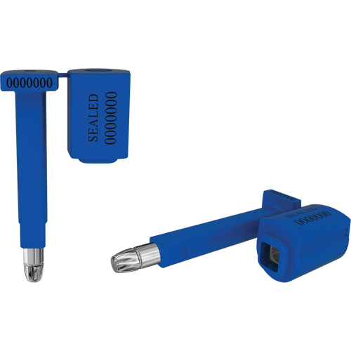 Scell&eacute;s de haute s&eacute;curit&eacute; Locktainer, 3-1/4", M&eacute;tal, Scell&eacute; &agrave; boulon Distribution Jean Lapalme