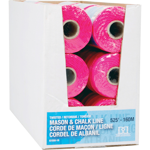 Mason/Chalk Line Rope, 525', Nylon Distribution Jean Lapalme