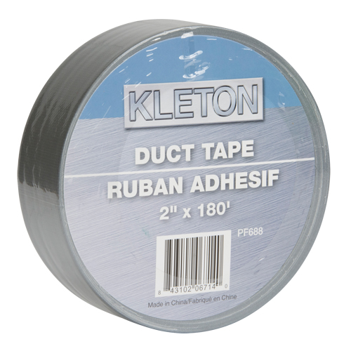 Utility Grade Duct Tape, 9 mils, Silver, 50 mm (2") x 55 m (180') Distribution Jean Lapalme