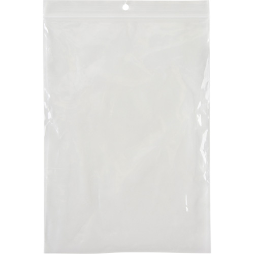 Sacs en poly, Refermable, 7" x 5", 2 mils Distribution Jean Lapalme
