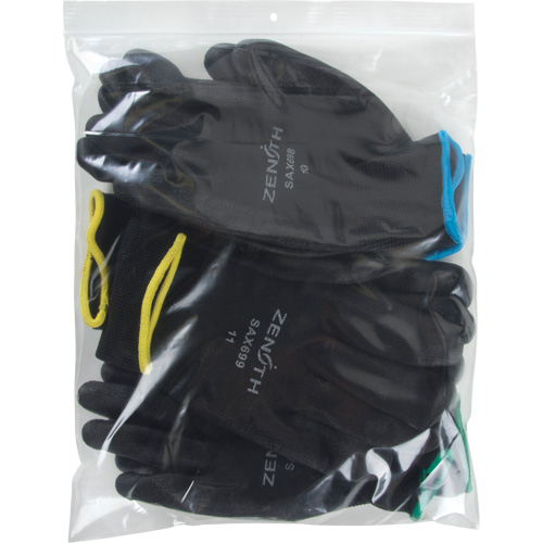 Poly Bags, Reclosable, 12" x 10", 2 mils Distribution Jean Lapalme