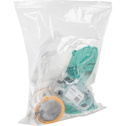 Poly Bags, Reclosable, 15" x 12", 4 mils Distribution Jean Lapalme