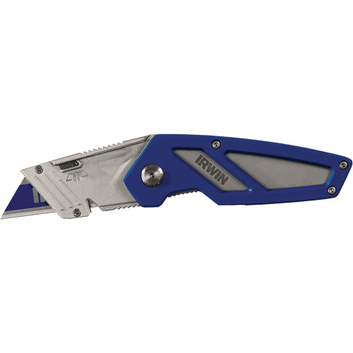 Couteau utilitaire pliant FK 100, 22 mm lame, poign&eacute;e en M&eacute;tal Distribution Jean Lapalme