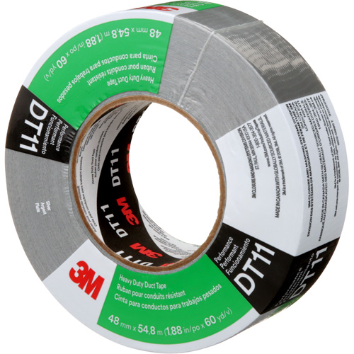 Ruban adh&eacute;sif robuste DT11, 11 mils, Argent, 48 mm (2") x 55 m (180') Distribution Jean Lapalme