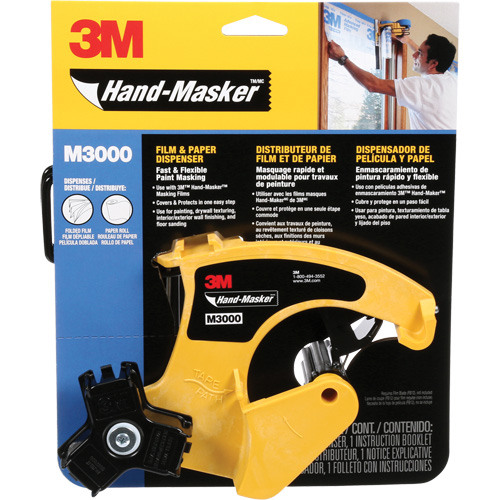 Distributrice Hand Masker, Robuste, Convient au ruban de largeur de 51 mm (2") Distribution Jean Lapalme