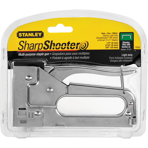Light-Duty Staple Gun, 5/16"/1/4"/3/8" Staples Distribution Jean Lapalme