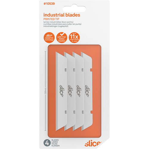 Slice Pointed Tip Finger-Friendly Replacement Blade, Single Style Distribution Jean Lapalme