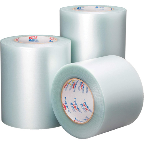 Ruban ultra transparent TransferRite, Polypropyl&egrave;ne, 355,6 mm (14") la x 91,44 m (300') lo, 3,9 mils &eacute;pais Distribution Jean Lapalme