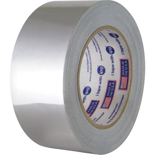Silver Aluminum Foil Tape, 3 mils Thick, 25.4 mm (1") x 54.86 m (180') Distribution Jean Lapalme
