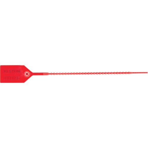 Standard-Duty Security Seal, 9", Plastic, Plastic Seal Distribution Jean Lapalme