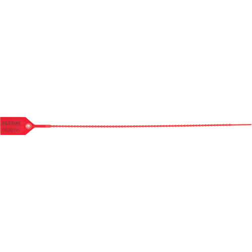 Scell&eacute; de s&eacute;curit&eacute; standard, 15", Plastique, Scell&eacute; en plastique Distribution Jean Lapalme