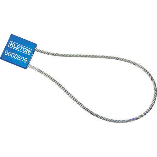 High Security Security Seal, 12", Metal, Cable Seal Distribution Jean Lapalme