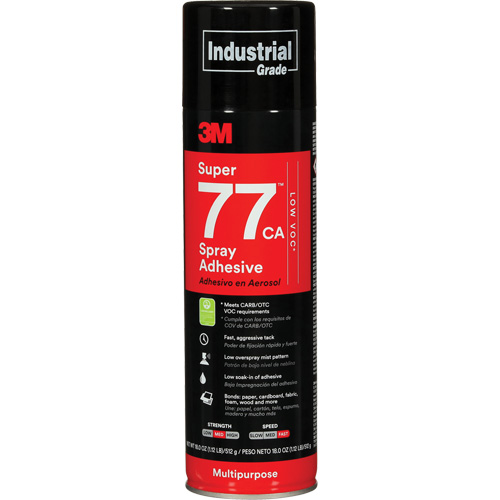 Super 77 Multi-Purpose Spray Adhesive, Aerosol Can Distribution Jean Lapalme