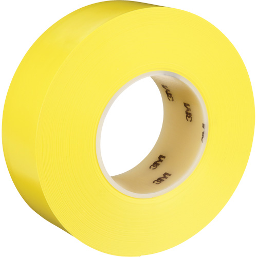 Ruban de marquage de planchers durable 971, 2" x 108', Vinyle, Jaune Distribution Jean Lapalme