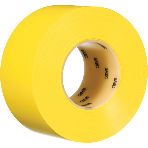 Ruban de marquage de planchers durable 971, 3" x 108', Vinyle, Jaune Distribution Jean Lapalme