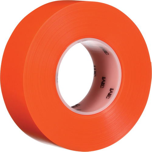 Durable Floor Marking Tape 971, 2" x 108', Vinyl, Orange Distribution Jean Lapalme