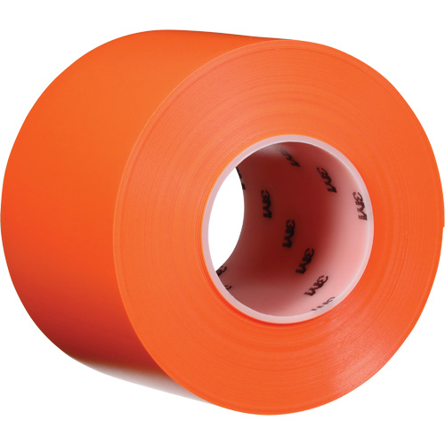 Ruban de marquage de planchers durable 971, 4" x 108', Vinyle, Orange Distribution Jean Lapalme