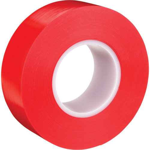 Durable Floor Marking Tape 971, 2" x 108', Vinyl, Red Distribution Jean Lapalme