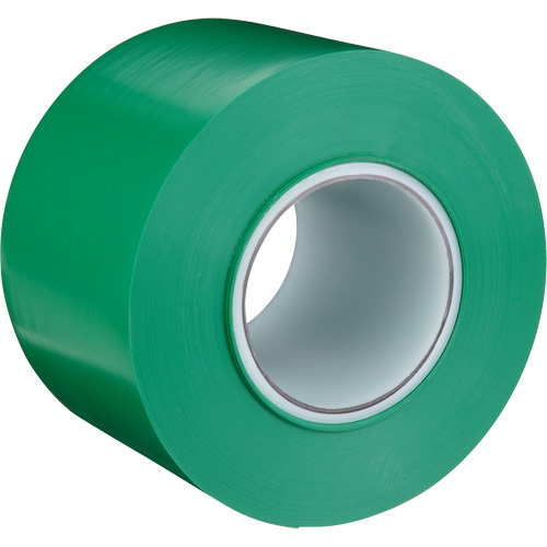 Durable Floor Marking Tape 971, 4" x 108', Vinyl, Green Distribution Jean Lapalme