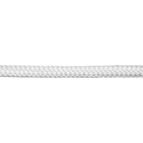 Braided White Rope, Nylon, 250' Distribution Jean Lapalme