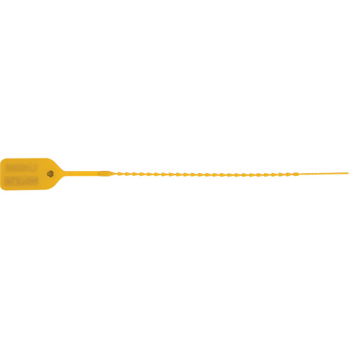 Standard-Duty Security Seal, 9", Plastic, Pull-Through Distribution Jean Lapalme