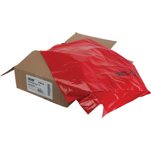Sacs &agrave; d&eacute;chets, Biorisque, 50" lo x 37" la, 2 mils Distribution Jean Lapalme