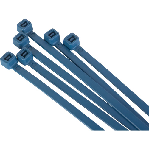 Metal Detectable Cable Ties, 8" L, 120 lbs. Tensile Strength Distribution Jean Lapalme