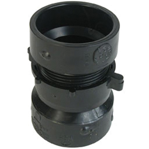 Pipe Union, 1-1/2", Plastic, Hub x Hub Distribution Jean Lapalme