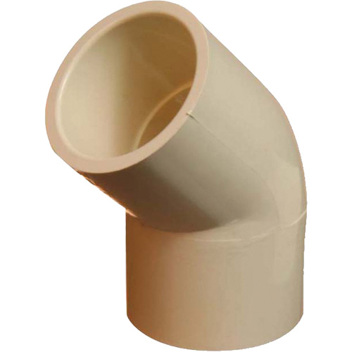 Flowguard Gold&reg; 45° Elbow Fitting, Standard, CPVC, 1/2" Distribution Jean Lapalme