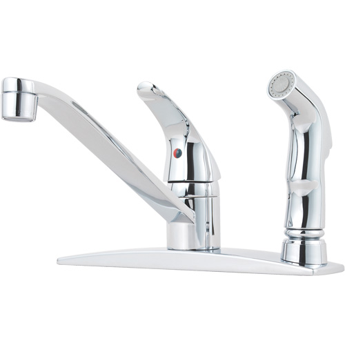 Robinet de cuisine avec pulv&eacute;risateur s&eacute;rie Pfirst Distribution Jean Lapalme