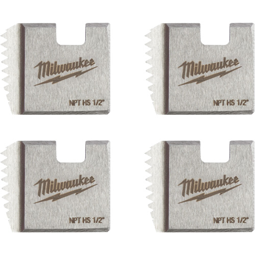 Matrices de tuyauterie portables NPT, Pour tuyau de 1/2", Alliage/Acier rapide Distribution Jean Lapalme