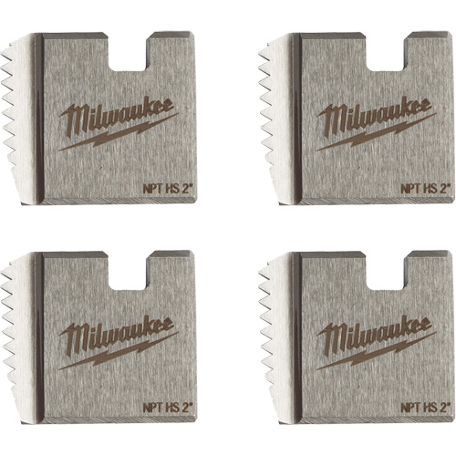 Matrices de tuyauterie portables NPT, Pour tuyau de 2", Acier rapide Distribution Jean Lapalme