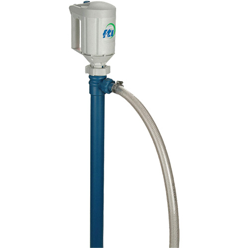 Pompe pour baril PFP, Polypropyl&egrave;ne/PVDF, 22 gal./min/40 gal./min Distribution Jean Lapalme