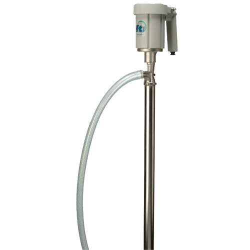 Trousse de pompe pour baril EFS-40 avec moteur S1, Acier inoxydable, 17 gal./min Distribution Jean Lapalme